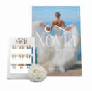 68742-99 - Novia - 9 par ørepynt på display, med plakat og hvit rose thumbnail